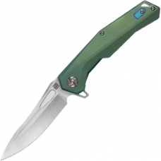 Ніж Artisan Zumwalt Titanium, S35VN steel Mint green