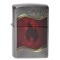 Зажигалка Zippo Flame gray dusk