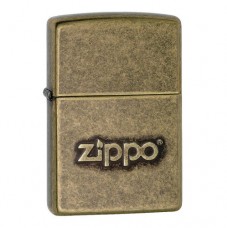 Запальничка Zippo Stamp Antiqued Brass