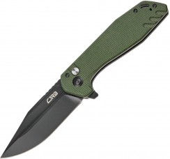 Ніж CJRB Riff BB, AR-RPM9 Steel, Micarta, green