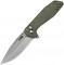 Ніж CJRB Riff SW, AR-RPM9 Steel, Micarta, green