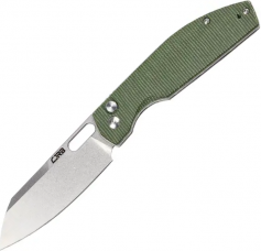 Ніж CJRB Ekko, AR-RPM9 Steel, Micarta, green