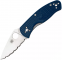 Ніж Spyderco Persistence FRN, S35VN, напівсерейтор, blue