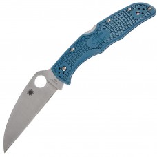 Нож Spyderco Endura 4 Lightweight Wharncliffe, K390, blue