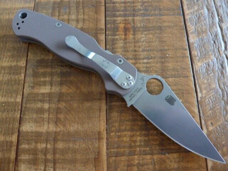 Нож Spyderco Paramilitary 2, Sprint Run, 15V