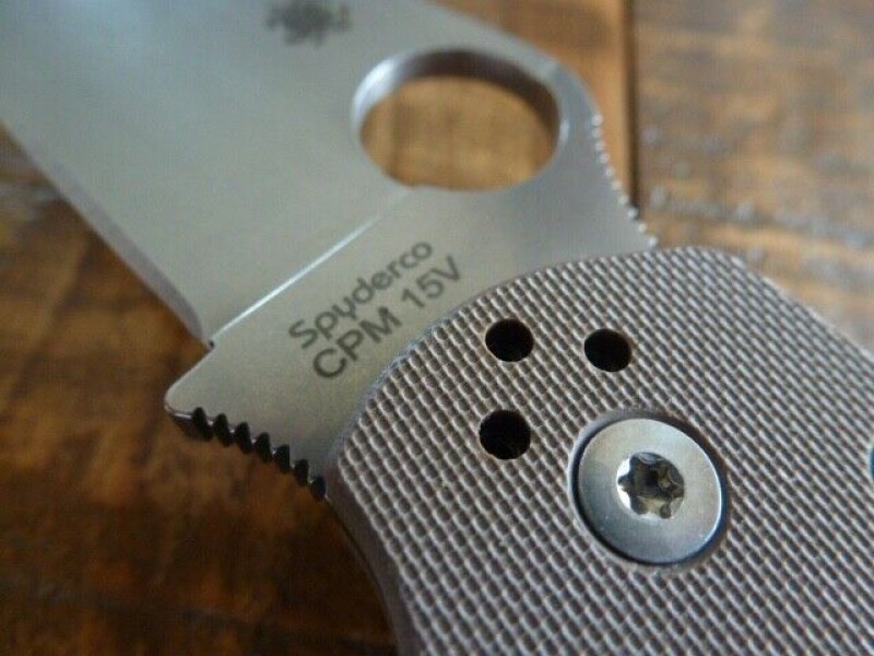 Нож Spyderco Paramilitary 2, Sprint Run, 15V