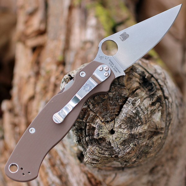 Нож Spyderco Paramilitary 2, Sprint Run, 15V