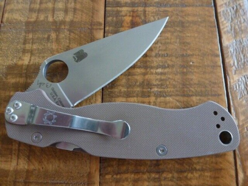 Нож Spyderco Paramilitary 2, Sprint Run, 15V