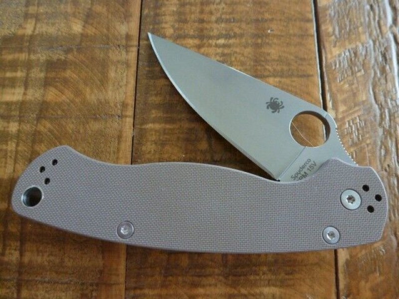 Нож Spyderco Paramilitary 2, Sprint Run, 15V