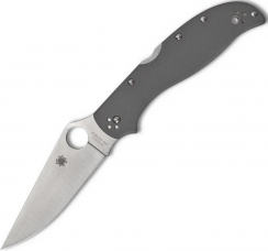 Ніж Spyderco Strech 2 XL G-10, grey