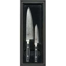Набір ножів Yaxell RAN, Damascus, 2 предмети