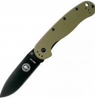 Нож ESEE Avispa, Black D2, Olive Handle, BRK1302ODB