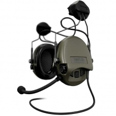Активні навушники Sordin Supreme MIL CC, гарнітура, кріплення ARC Rail, Зелений