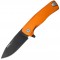 Складаний ніж Lionsteel ROK Aluminum Orange Black