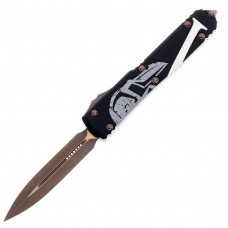 Ніж Microtech Ultratech Double Edge Bronze Molon Labe Signature Series