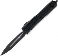 Ніж Microtech Makora Double Edge Black Blade Tactical Signature Series