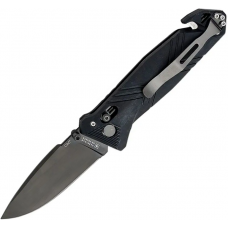 Ніж TB Outdoor CAC Army Knife, polymer handle, Black