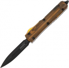 Ніж Microtech Ultratech Ultem Double Edge DLC Signature Serie