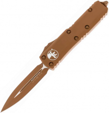 Ніж Microtech UTX-85 Double Edge Cerakote Tan