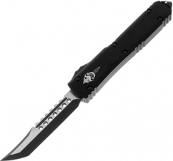 Ніж Microtech Ultratech Hellhound Black Blade Tactical Signature Serie