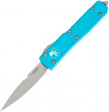 Нож Microtech Ultratech Bayonet Stonewash, Turquoise