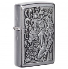 Зажигалка Zippo 207 Skull And Angel Emblem