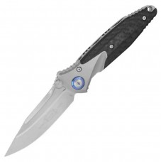 Нож Microtech Socom Bravo Mini Drop Point Bead Blast Titanium CF