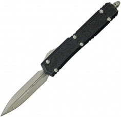 Ніж Microtech Makora Double Edge Apocalyptic Black