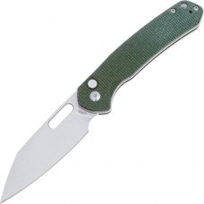 Ніж CJRB Pyrite Wharncliffe Micarta, AR-RPM9 Steel Green