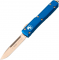 Ніж Microtech Ultratech Drop Point Bronze, Blue