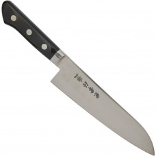 Ніж кухонний Kanetsune AUS-10 Pro Santoku, 180 мм