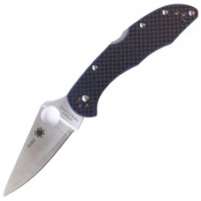 Нож Spyderco Delica 4 Carbon Fiber, HAP40/SUS410, Collection 015V