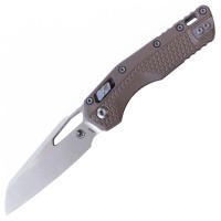 Ніж Microtech MSI Ram Lok Stonewash, M390MK, Brown