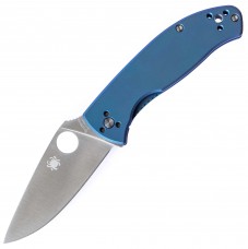 Нож Spyderco Tenacious Titanium Blue, C122TIBL