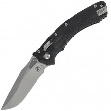 Ніж Microtech Amphibian Stonewash, Black