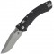 Ніж Microtech Amphibian Stonewash, Black