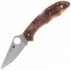 Ніж Spyderco Delica Zome Brown Camo, VG-10, Collection 015V