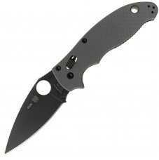 Нож Spyderco Manix 2, gray G-10, 52100, Sprint Run, C101GPBGY521002