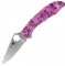 Нож Spyderco Delica Zome Pink Purple, VG-10, Collection 015V