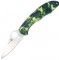 Ніж Spyderco Delica Zome Yellow Green, S30V, Collection 015V