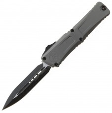 Нож Microtech Combat Troodon Gen III Double Edge, Natural clear