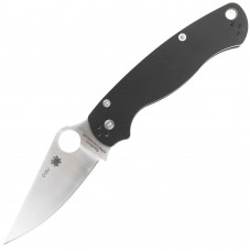 Нож Spyderco Paramilitary 2, Black Smooth G-10, Cruwear, C81GPCW2, Collection 015V