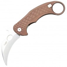 Ніж Lionsteel LEOne Aluminium, Brown