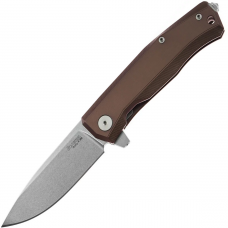 Нож Lionsteel Myto, Stone Washed Brown