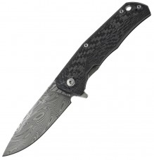 Ніж Lionsteel TRE, THOR., Carbon Fibre Black