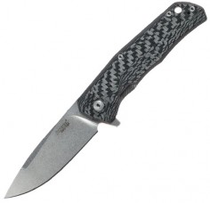 Нож Lionsteel T.R.E., Carbon Fibre Black