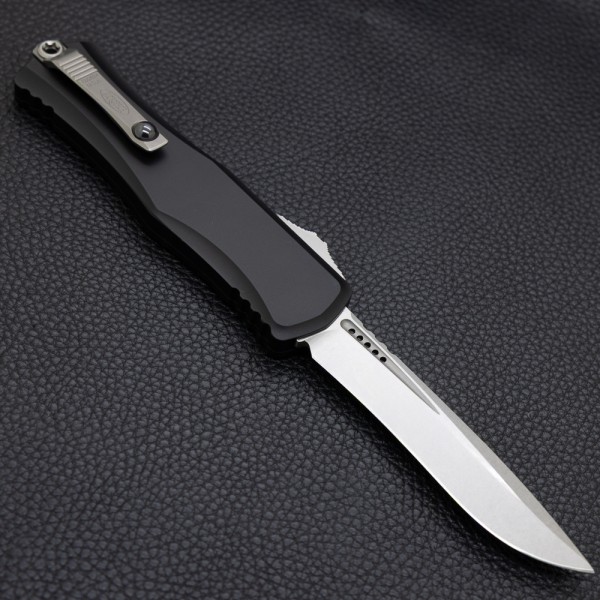 Ніж Microtech Hera II Recurve Aluminum, black, 1705-10