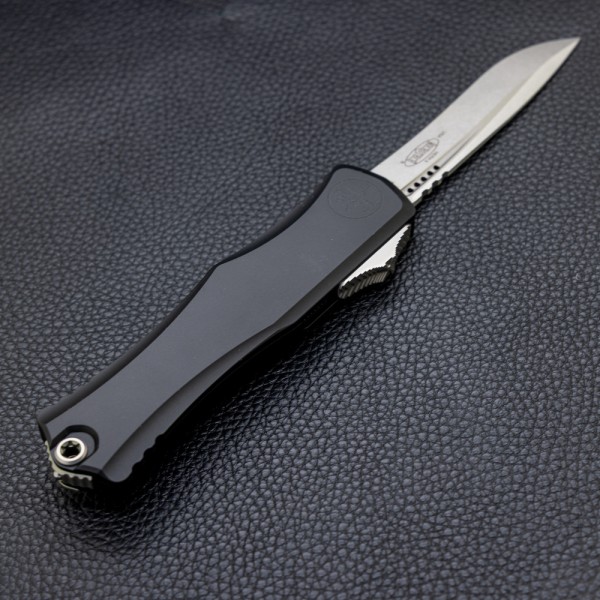 Ніж Microtech Hera II Recurve Aluminum, black, 1705-10