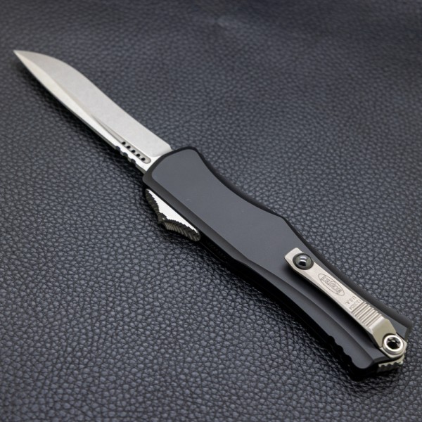 Ніж Microtech Hera II Recurve Aluminum, black, 1705-10