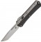 Нож Microtech Glykon Tanto Edge Stonewash, black/gray, 185-10